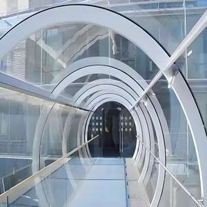 Panneau de verre architectural incurvé simple ou double, trempé, sur mesure, prix usine, vente chaude - Product Image 6