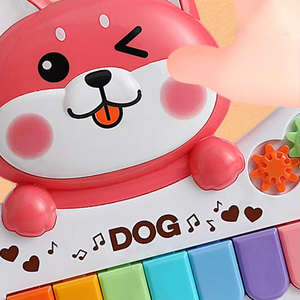 2025<span class=keywords><strong>คีย์บอร์ด</strong></span>ของเล่นรูปสัตว์การ์ตูน<span class=keywords><strong>ไฟฟ้า</strong></span>มีไฟเครื่องดนตรีพลาสติกเพื่อการศึกษาของเด็กเปียโนเพื่อพัฒนาการทางสติปัญญา - Product Image 2