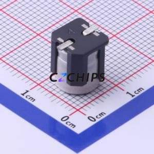 ตัวเก็บประจุแบบไฮบริดของเหลว-ของแข็ง EEHZK1V181V อลูมิเนียมอิเล็กโทรไลต์ ชนิด SMD, ขนาด D8xL10.5 มม. 180uF 20% 35V 300mA-100Hz - Product Image 2