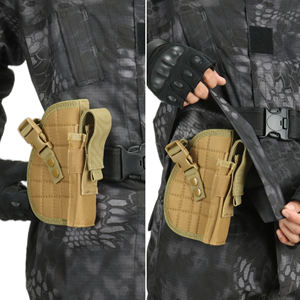 ซองกันน้ำระบบยุทธวิธีไอดับบลิวบ์พร้อมคลิปโลหะเสริมแรงกระเป๋าปืนกันน้ำสำหรับสายพานซองหนัง <span class=keywords><strong>ccw</strong></span> แบบดึงเร็ว - Product Image 2