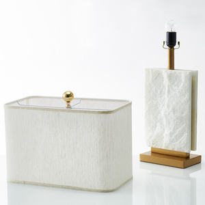 Originalidad Mármol Base Dormitorio <span class=keywords><strong>Mesita</strong></span> <span class=keywords><strong>de</strong></span> <span class=keywords><strong>noche</strong></span> Oficina Tela Sombras <span class=keywords><strong>Lámparas</strong></span> <span class=keywords><strong>de</strong></span> mesa para hotel - Product Image 6