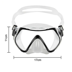 Máscara de Buceo HhaoSport 17cm X 11cm, Vidrio Templado de Alta Definición Antivaho, Equipo de Snorkel para Adultos, Talla Única - Product Image 1