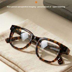 Occhiali Intelligenti NICOLE ANNA con Fotocamera da 13MP, Supporto per Registrazione Video, Acquisizione Audio, Scatto Foto, Visualizzazione in Tempo Reale e <span class=keywords><strong>AI</strong></span> - Product Image 3