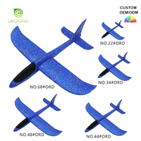 Circfoam OEM/ODM 22/34/44/48/84cm Avion planeur à lancer à la main Jouet pour enfants Avion en mousse EPP pour sport de plein air