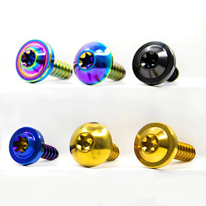 Vis autotaraudeuses GR5 à tête Torx en titane coloré, système de mesure métrique, taille de taraud 5 mm, tête spéciale, directement de l'usine - Product Image 5