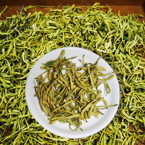 100% thé de chèvrefeuille séché naturel thé de santé en vrac dans un sac ou une boîte thé de chèvrefeuille séché à la saveur de fleur crue - Product Image 1