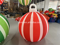 Ballons gonflables de Noël en gros de l'usine Jenor, décoration de fête, ballons lumineux gonflables