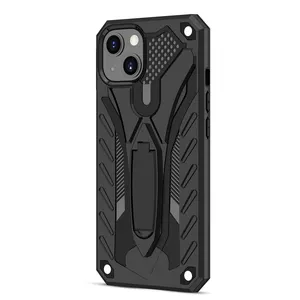 Funda Protectora para PC con Soporte para Teléfono, Carcasa Híbrida de TPU a Prueba de Golpes con Soporte para 14, para Note 11T, Moto <span class=keywords><strong>G6</strong></span> Plus, Oppo - Product Image 1