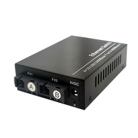 Convertidor de Medios SC de Venta Caliente de Fábrica, Transceptor de Fibra Gigabit 20KM 2SC +4 RJ45, Conmutador de Red A/B, Convertidor de Medios de Fibra Óptica