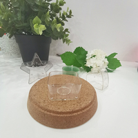 Vente en gros d'usine de mini gobelets vides en plastique pour bougies chauffe-plat en polycarbonate en forme de cylindre
