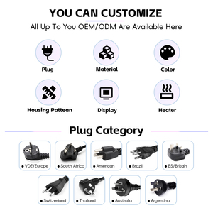 Fer à boucler professionnel MeStar avec double chauffage PTC, grand cylindre, tourmaline et titane, fer à friser électrique - Product Image 5