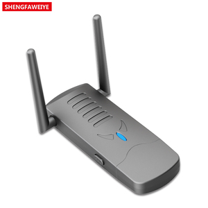 Không dây <span class=keywords><strong>Card</strong></span> mạng ABS bao vây IP54 bền kép sam Antenna giao diện 75*26.6*12 mét USB kích thước thiết bị điện tử cụ - Product Image 2