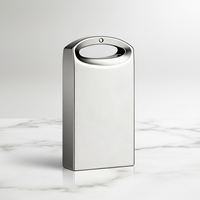 Nouvelle mini clé USB 2.0 ultra-compacte en alliage métallique doré |   22x12.2x4.6mm 128MB-512MB |   Utilisation quotidienne portable, 2 ans