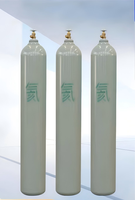 Cilindro de Helio de Alta Pureza de 15L, Industrial, de Precisión, Sin Costuras, de Alta Calidad, Nuevo y en Oferta