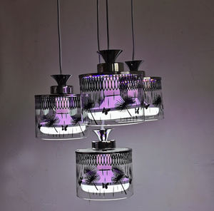 最佳销售室内RGB发光二极管吊灯家居和装饰照明发光二极管手把灯 (FX605/<span class=keywords><strong>3</strong></span> + 1) - Product Image 3