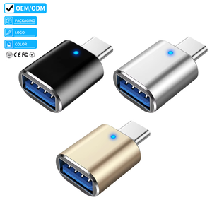 Type-c to USB 3.0 OTG Adapter Phone Charging Data Converter Male to USB a Female Connector for Macbook Samsung S20 - Product Image 1