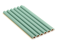 Paneles de Pared 3D Acanalados Modernos de WPC para Interiores, Impermeables, Ignífugos, Insonorizantes, Antiestáticos, para Baño, Escaleras, Uso Doméstico
