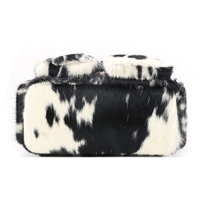 Premium Plush Texture Original Designer <b>Backpack</b> Fashion Cow Print Travel <b>Backpack</b> with Adjustable Straps - Product Image 4