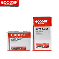 Effet miroir Clearcoat Vernis acrylique automatique MS HS transparent haute brillance 2k pour peinture de voiture Basecoat de couleur pure