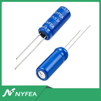 2.7V 0.3F ,1F ,3.3F, 5F, 7F ,10F, 25F Supercapacitor Long Cycle Life Farad Capacitor for Smart Meter Large Capacity Through Hole