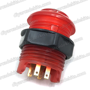 Üretici toptan eğlence parkı ekipmanları oyun salonu oyun makinesi 28mm 5v BL LED su geçirmez anahtarı yuvarlak düğme - Product Image 5