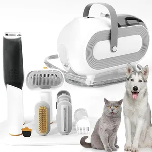 New Pet Grooming Kit Vacuum Suction 99% Pet Hair Pet Cleaning Grooming Products Tools for Dogs Cats