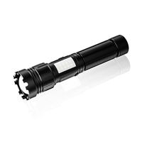 GOLDMORE1 XHP50 Zoomable 10000lum LED torche Flash lumière USB Rechargeable imperméable tactique lampe de poche pour l'auto-défense touristique