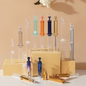 Vente en gros de flacon ampoule transparent de 1ml/3ml/5ml flacon de seringue sans air pour sérum cosmétique à l'<span class=keywords><strong>acide</strong></span> <span class=keywords><strong>hyaluronique</strong></span> crème contour des <span class=keywords><strong>yeux</strong></span> - Product Image 1