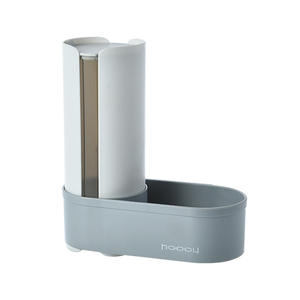 -Estante de almacenamiento de tazas dispares Papel para colgar en la pared sin perforaciones Dispensador de agua de plástico Tomador automático - Product Image 5