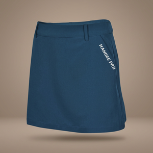 Handee Women's Breathable Cashmere Pleated Design Pocket Washable Golf Skirt with Varying Colors Available - Product Image 2