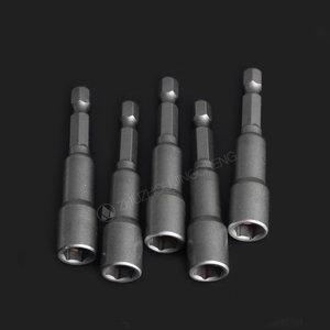 Cơ bản thép Ổ cắm điện trình điều khiển OEM tùy chỉnh các bộ phận công cụ điện tiêu chuẩn giá rẻ tuốc nơ vít bit không mạ điện - Product Image 4