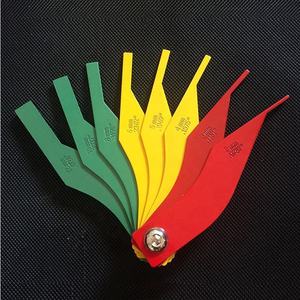 ชุดเกจวัดความหนาเบรกรถยนต์8ชิ้นรหัสสีและเหล็กประทับเมตริก SAE วัสดุโลหะพลาสติกรถยนต์ - Product Image 6