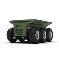 Véhicule tout-terrain LW-6 6x6 à double direction avant-arrière, électrique pur ou hybride, vitesse maximale jusqu'à 60 km/h