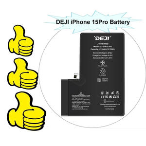 DEJI petite batterie de téléphones mobiles pour iphone 15 pro batterie bateria del celular - Product Image 3