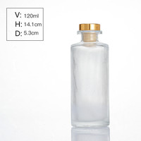Nouveau Style 4oz Diffuseur De Parfum Bouteille Diffuseur De Parfum Bouteille En Verre Bouteille Parfumée