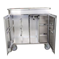 Armoire de rangement mobile Hongjusheng pour équipement équestre, boîte à équipement de compétition équestre en acier inoxydable et acier au carbone, OEM