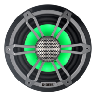 Offre Spéciale lumière RVB 6.5 ''haut-parleur marin étanche 8'' haut-parleur de yacht de bateau avec support OEM & ODM DBS6535 fabricant direct
