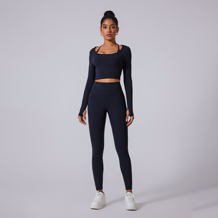Black Two piece set