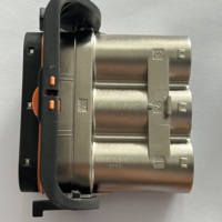 HVIL 3-Poliger 120A Metall HV 25mm2 Kabel Stecker-Buchse Dreifach-Verbinder 25mm