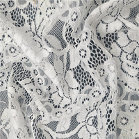 Tissu en dentelle festonnée de qualité supérieure en nylon Spandex Tissu en dentelle de haute qualité