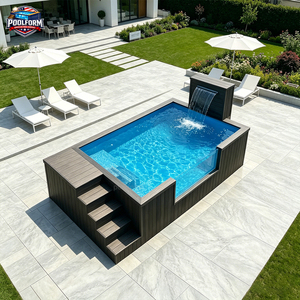 Fiberglass Above Ground <b>Pool</b> for Outdoor Swimming and Cold Plunge for Use fiberglass outdoor swimming <b>pool</b> - Product Image 2