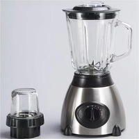 Mixeur broyeur haute vitesse 1,5 L, robot culinaire multifonction avec broyeur pour viande, café et purée pour bébé