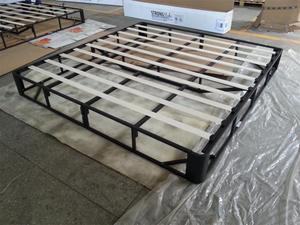 4 Inch Thấp Hồ Sơ Kim Loại Thông Minh Hộp Mùa Xuân Nệm Nền Tảng Gỗ Đá Đen Hỗ Trợ Lắp Ráp Dễ Dàng Vua - Product Image 2