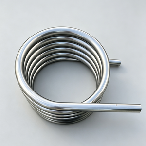 Bobine de chauffage pour bain à remous 38 mm en acier inoxydable 304, kit de chauffage d'eau léger à bois pour bain extérieur et camping - Product Image 5