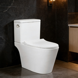 Fabriqué en Chine, facile à nettoyer, surface émaillée, toilette à haute résistance thermique avec réservoir intégré, à prix avantageux - Product Image 2