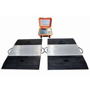 10 톤-200 톤 휴대용 트럭 스케일 차축 하중 스케일 웨이브릿지 액슬 스케일 - Product Image 2