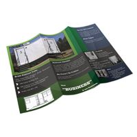 Imprimé personnalisé société publicité pleine couleur pliant papier pliable Air Flyer Brochure Impression Catalogue