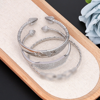 Gelang Perak Lapis OEM/ODM JXX Model Baru Desain Claw Setting untuk Wanita