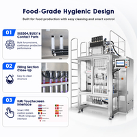 Machine d'emballage alimentaire multi-voies à grande vitesse Coretamp LC-500B pour sachets stick, jus et poudre de remplacement de repas