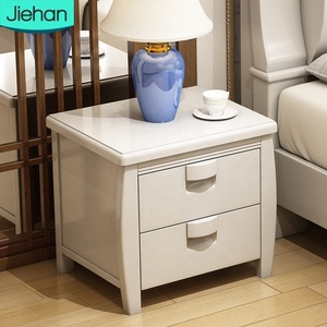 Mesa <span class=keywords><strong>de</strong></span> <span class=keywords><strong>Noche</strong></span> Moderna <span class=keywords><strong>de</strong></span> Estilo Chino, Económica, Contemporánea, <span class=keywords><strong>de</strong></span> Madera Antigua, con 2 <span class=keywords><strong>Cajones</strong></span>, para Dormitorio - Product Image 1